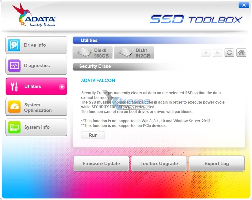 ADATA SSD ToolBox 4 e7d6c