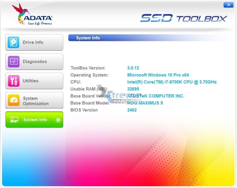 ADATA SSD ToolBox 7 55508