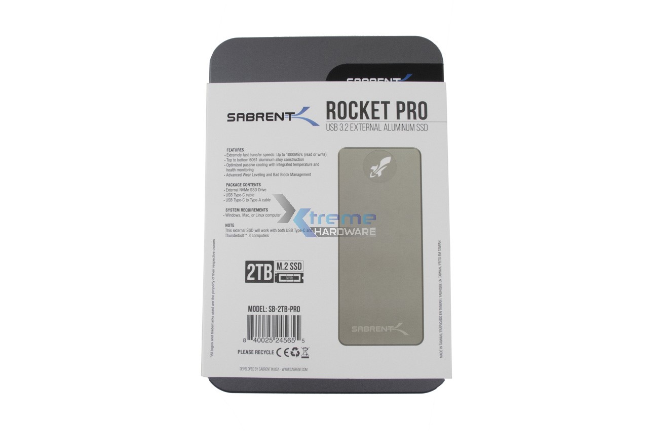 Sabrent Rocket PRO 2TB USB 3.2 2 8d5e0